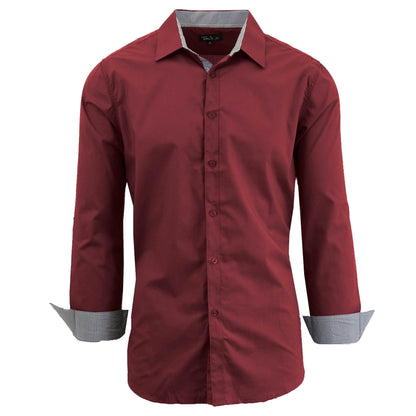 Mens Long Sleeve Dress Shirt DailySale