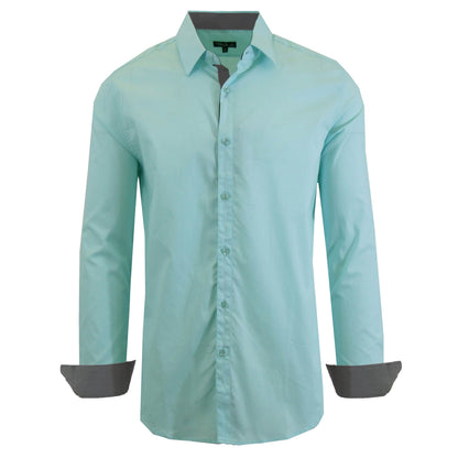 Mens Long Sleeve Dress Shirt DailySale