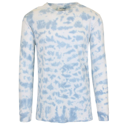 Men's Long Sleeve Tie-Dye Cotton Tee DailySale
