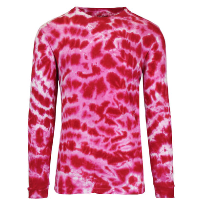 Men's Long Sleeve Tie-Dye Cotton Tee DailySale