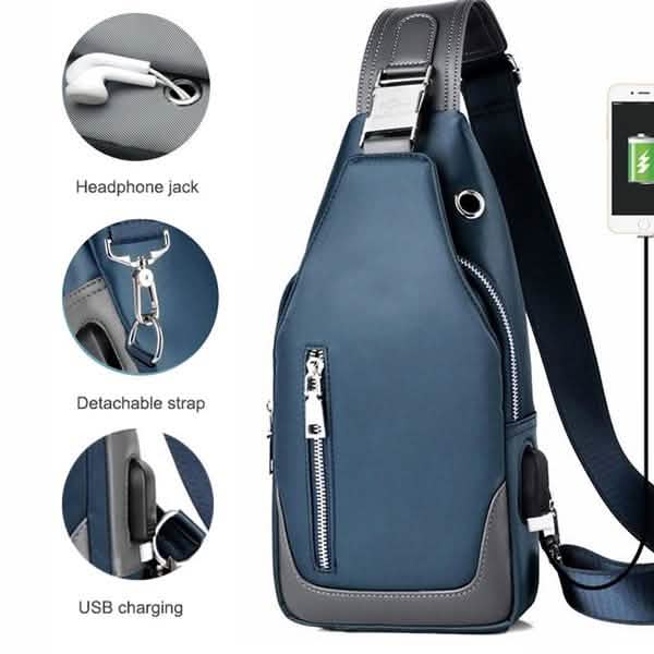 Men's Messenger Shoulder Chest Bag DailySale
