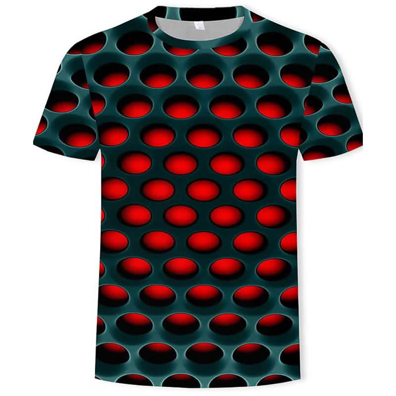 Men's Optical Illusion Plus Size Shirt DailySale