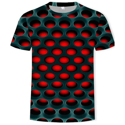 Men's Optical Illusion Plus Size Shirt DailySale