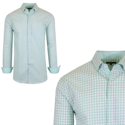 Men’s Quick Dry Slim Fit Stretch Dress Shirts DailySale