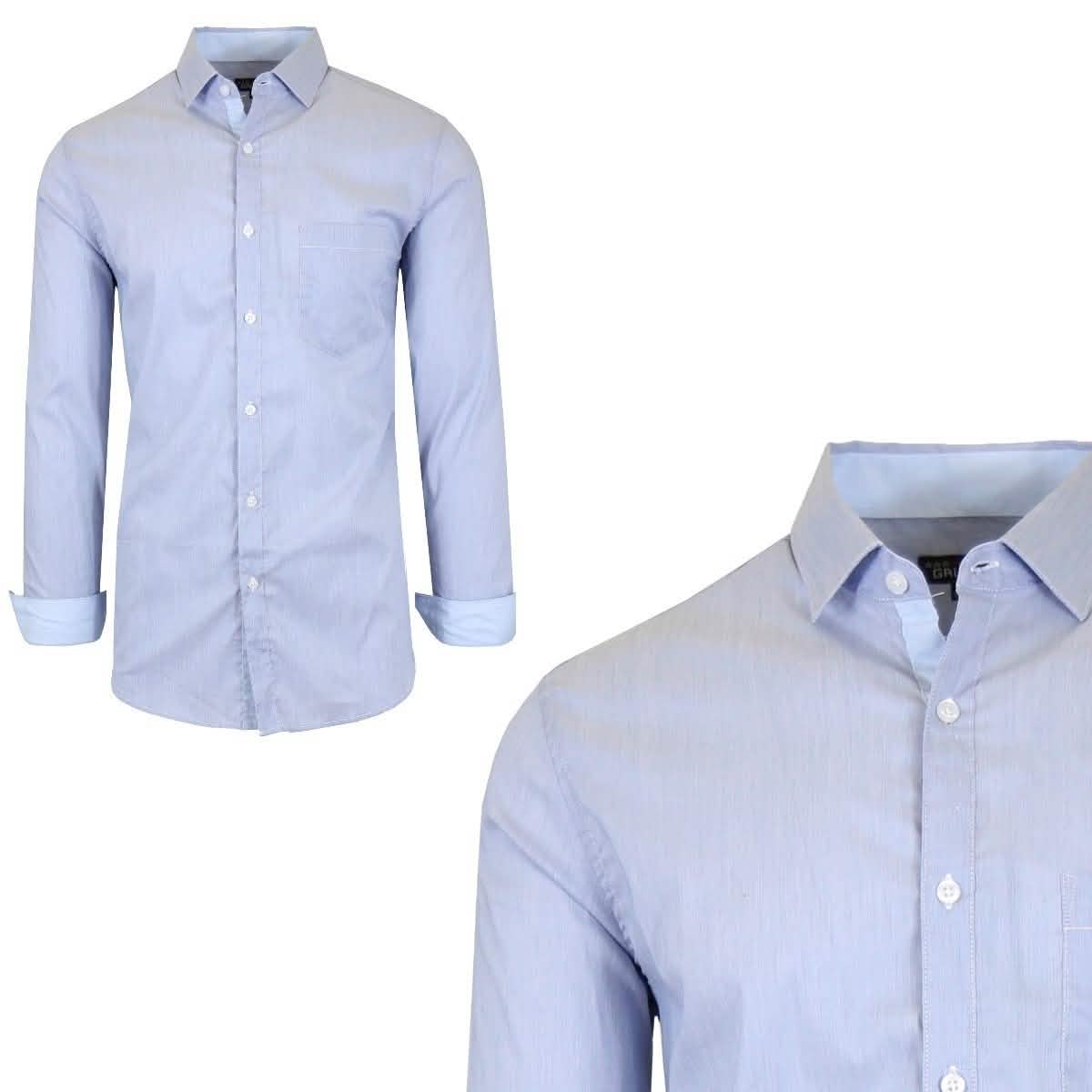 Men’s Quick Dry Slim Fit Stretch Dress Shirts DailySale