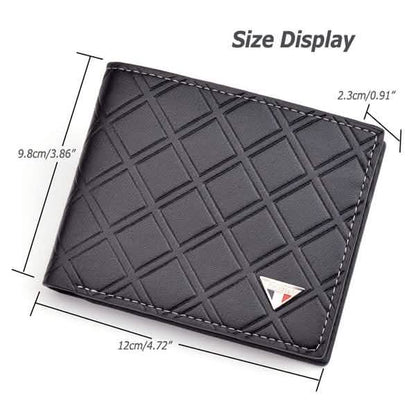 Men's RFID Genuine Leather Slim Trifold Wallet DailySale