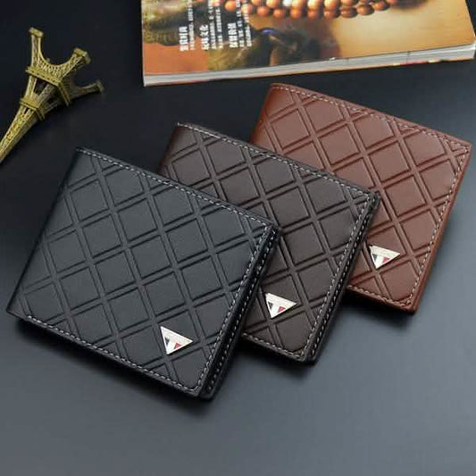 Men's RFID Genuine Leather Slim Trifold Wallet DailySale
