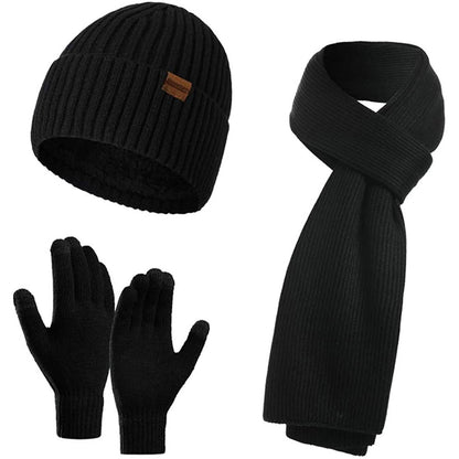 Men's Scaves and Beanie Hat Themal Gloves Set DailySale