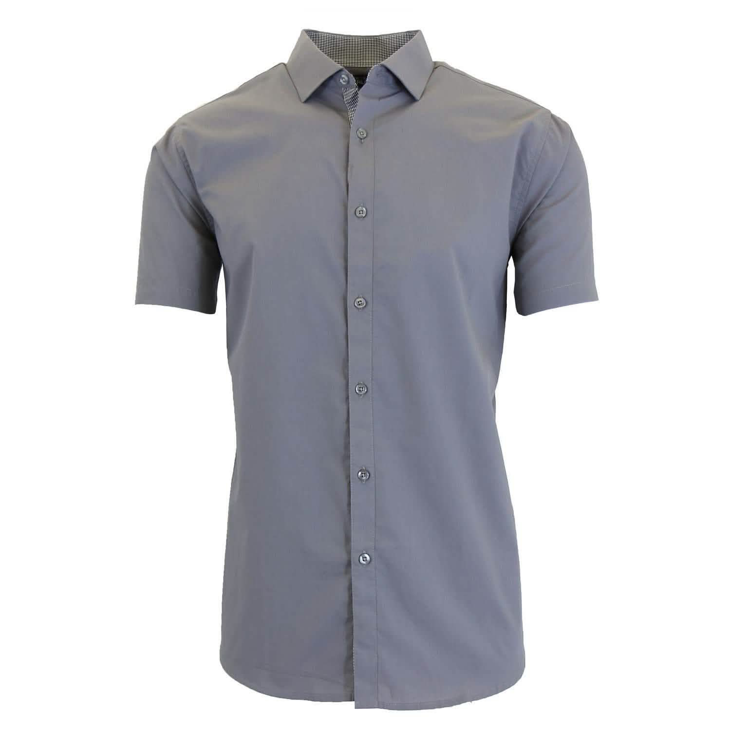 Mens Short Sleeve Dress Shirt DailySale