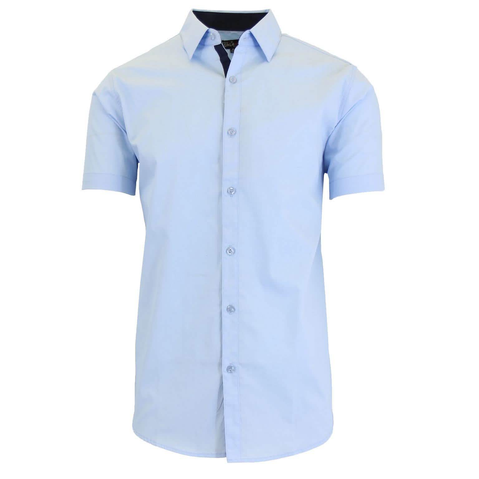 Mens Short Sleeve Dress Shirt DailySale