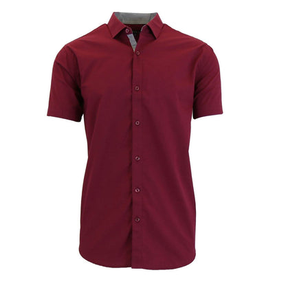 Mens Short Sleeve Dress Shirt DailySale