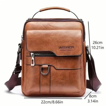 Men's Shoulder Vintage Business Casual Satchel Bag DailySale