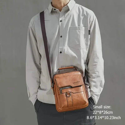 Men's Shoulder Vintage Business Casual Satchel Bag DailySale
