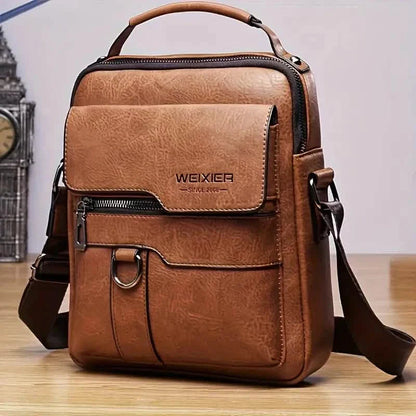 Men's Shoulder Vintage Business Casual Satchel Bag DailySale