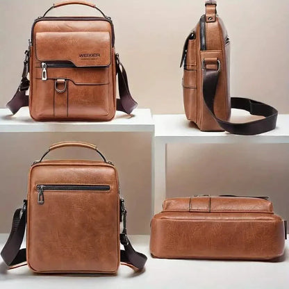 Men's Shoulder Vintage Business Casual Satchel Bag DailySale