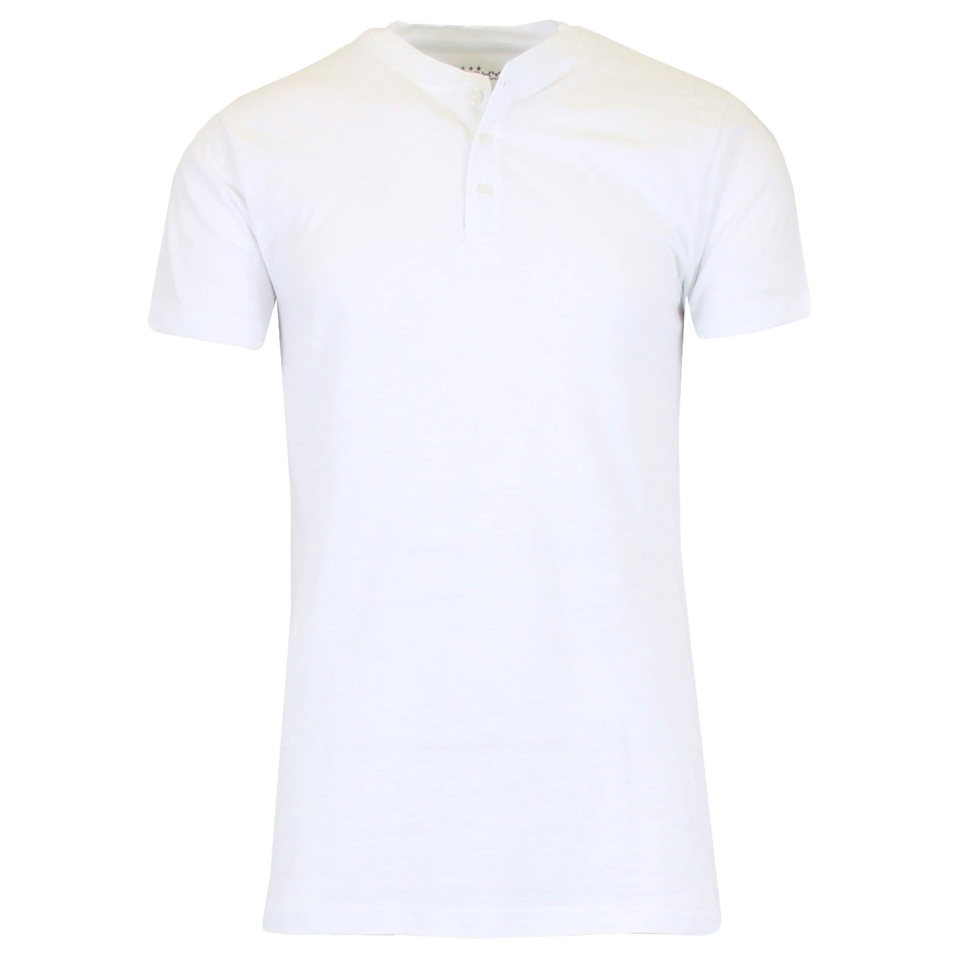 Men's Slim Fitting Short Sleeve Henley Slub Tee DailySale