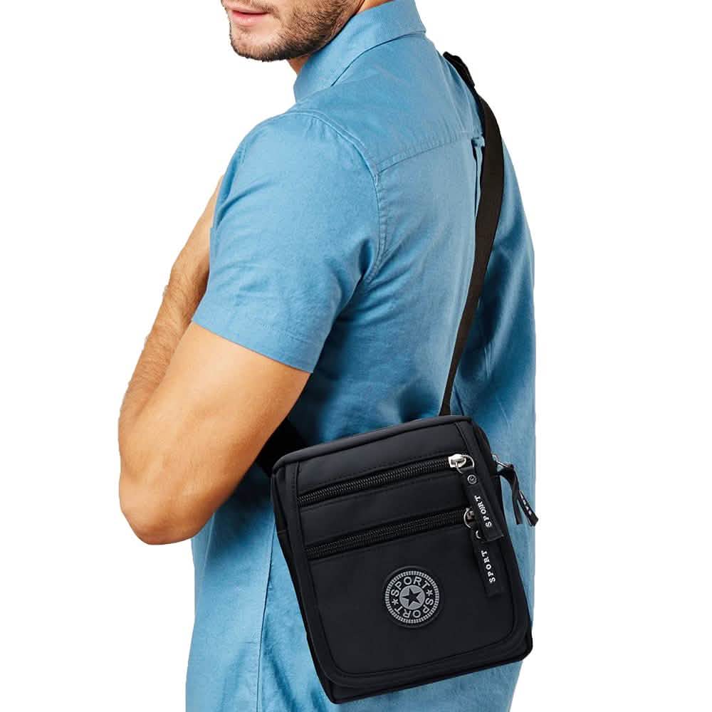 Men’s Small Crossbody Satchel Bag DailySale