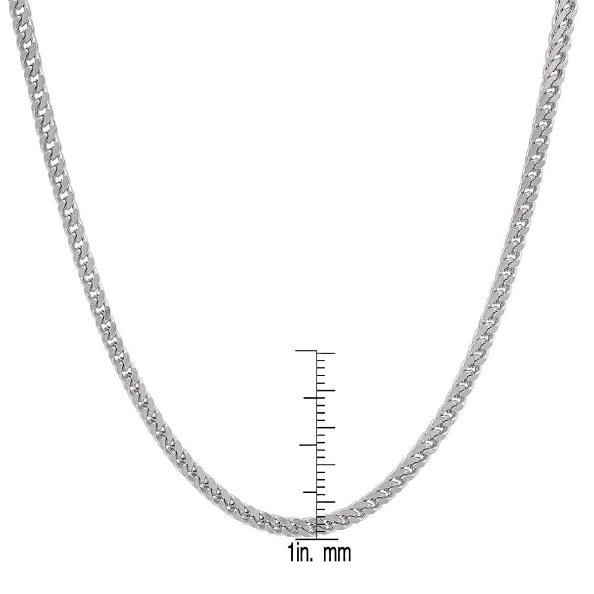 Men's Stainless Steel 18K Gold Plated Franco Link Chain DailySale