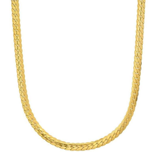 Men's Stainless Steel Curb Cuban Link Chain by Steeltime DailySale