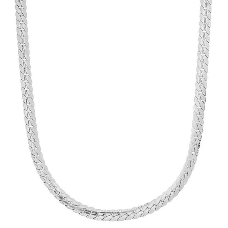 Men's Stainless Steel Curb Cuban Link Chain by Steeltime DailySale