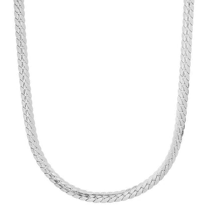 Men's Stainless Steel Curb Cuban Link Chain by Steeltime DailySale