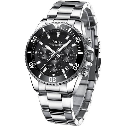 Men's Stainless Steel Watches Chronograph DailySale