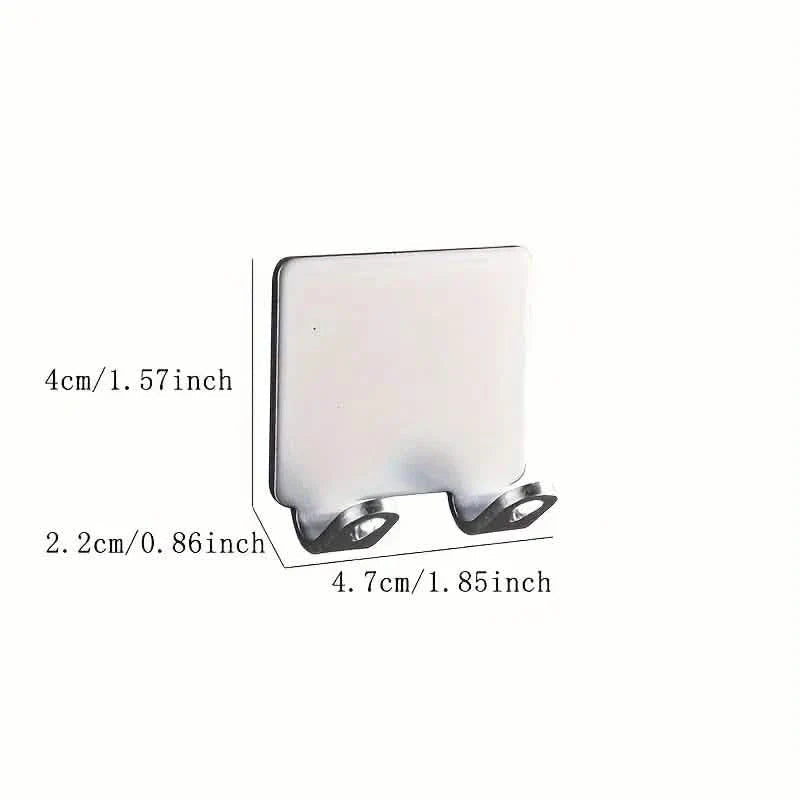 4-Pack: Storage Hook for Bathroom Razor Shaver or Wall Kitchen Use DailySale
