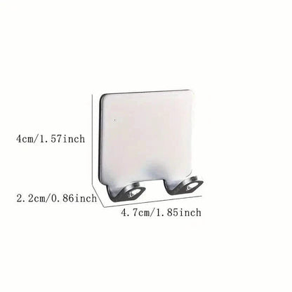 4-Pack: Storage Hook for Bathroom Razor Shaver or Wall Kitchen Use DailySale