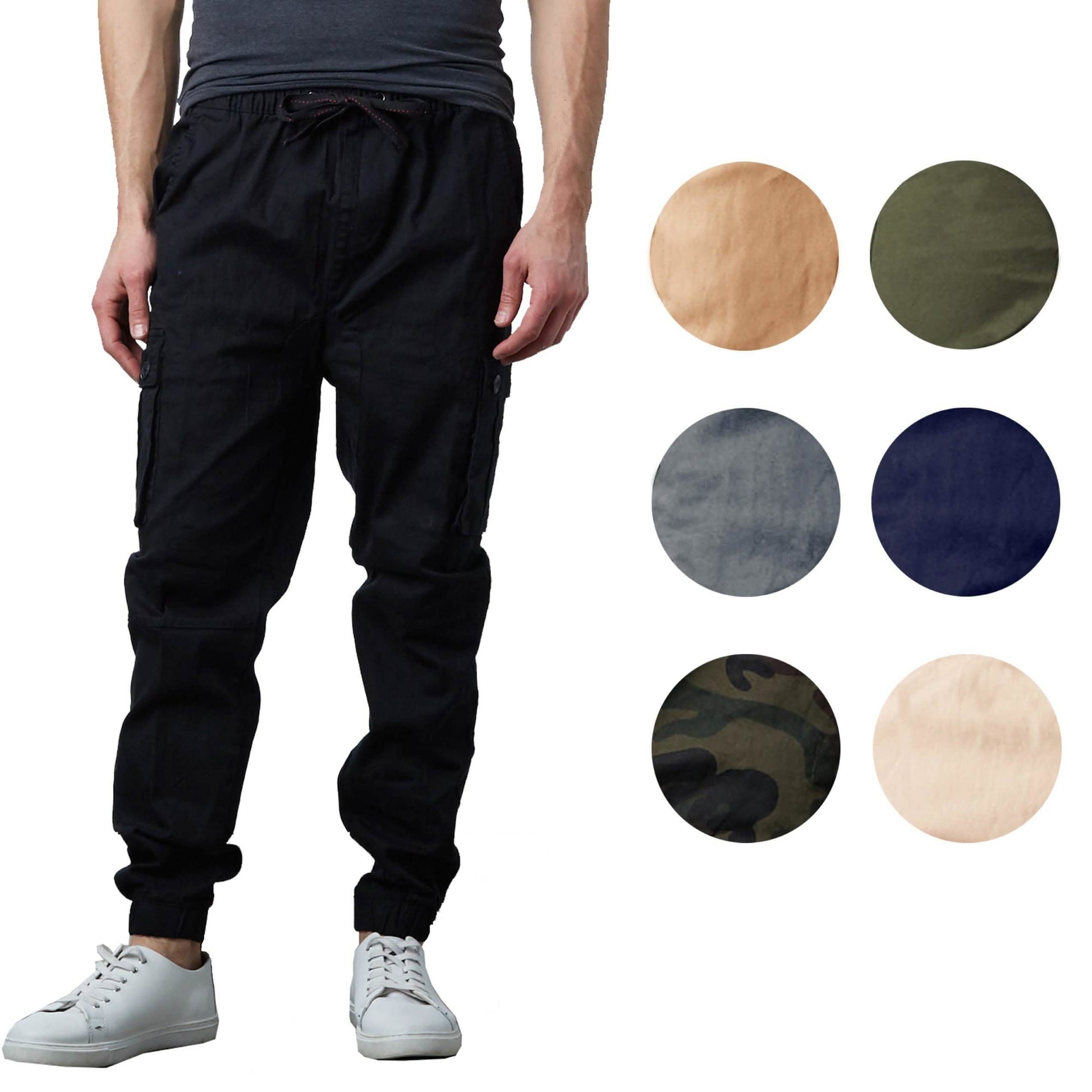 Men's Stretch Cargo Jogger Pants DailySale