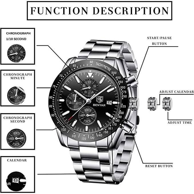 Men’s Stylish Analog Watch DailySale