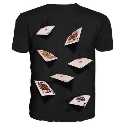Men's T-Shirt Graphic Simulation Short Sleeve Casual Tops DailySale
