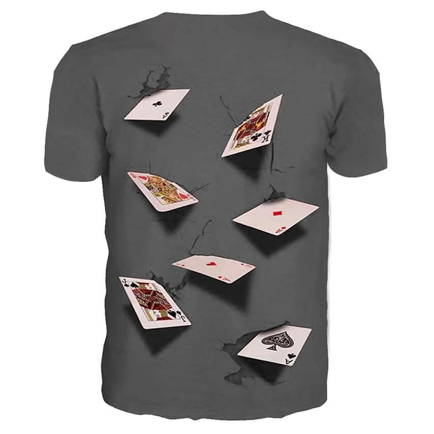Men's T-Shirt Graphic Simulation Short Sleeve Casual Tops DailySale