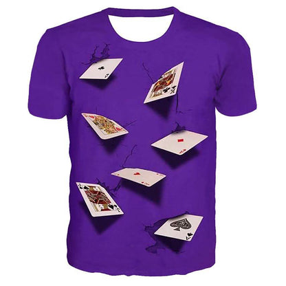 Men's T-Shirt Graphic Simulation Short Sleeve Casual Tops DailySale