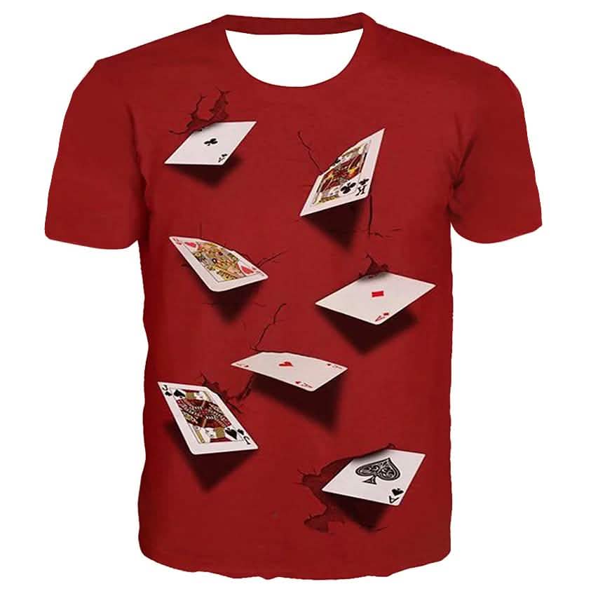 Men's T-Shirt Graphic Simulation Short Sleeve Casual Tops DailySale