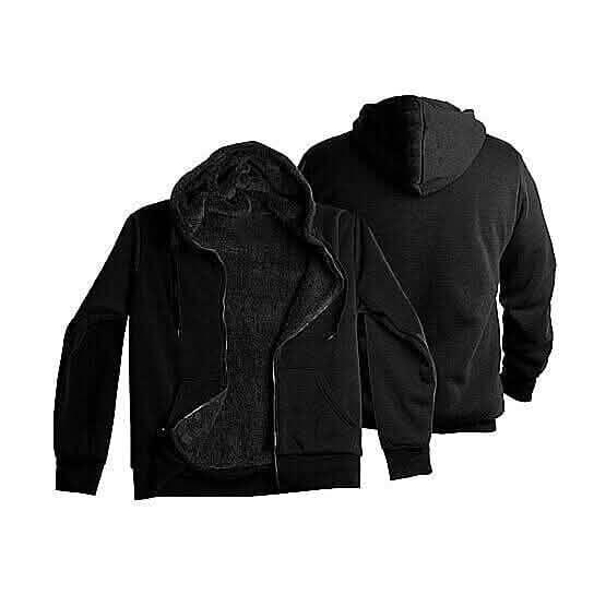 Men's Thick Sherpa Lined Fleece Hoodie (Big & Tall Sizes Available) DailySale