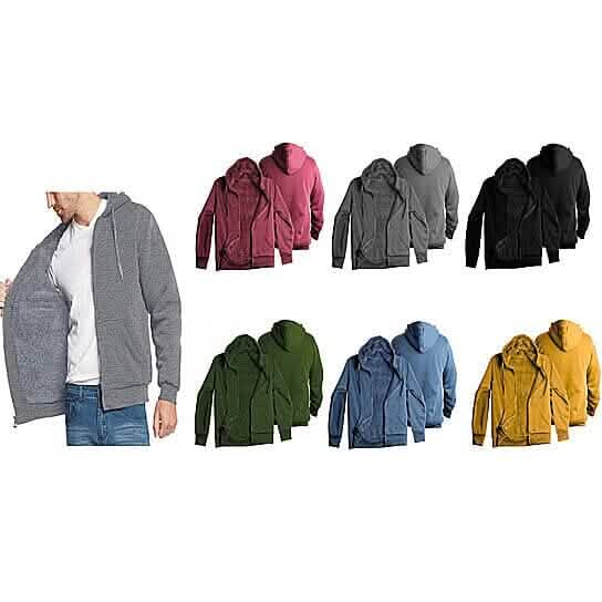 Men's Thick Sherpa Lined Fleece Hoodie (Big & Tall Sizes Available) DailySale