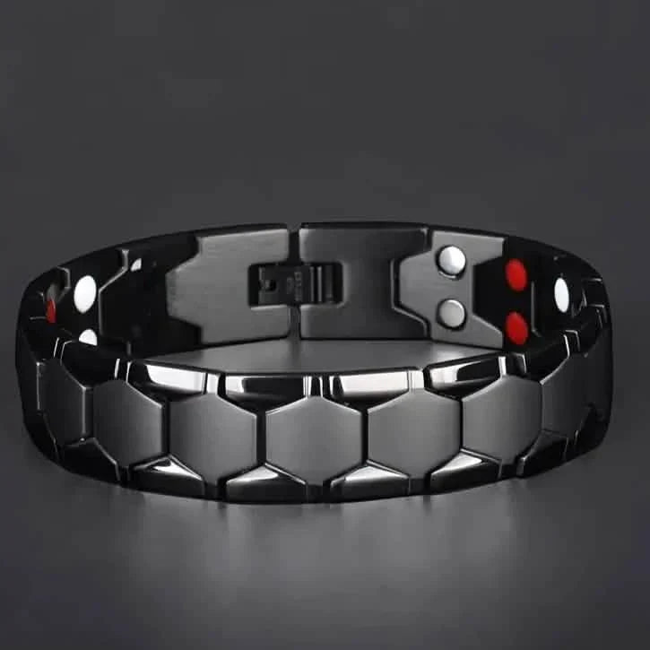Men's Titanium Magnetic Bracelet 4-in-1 Energy DailySale