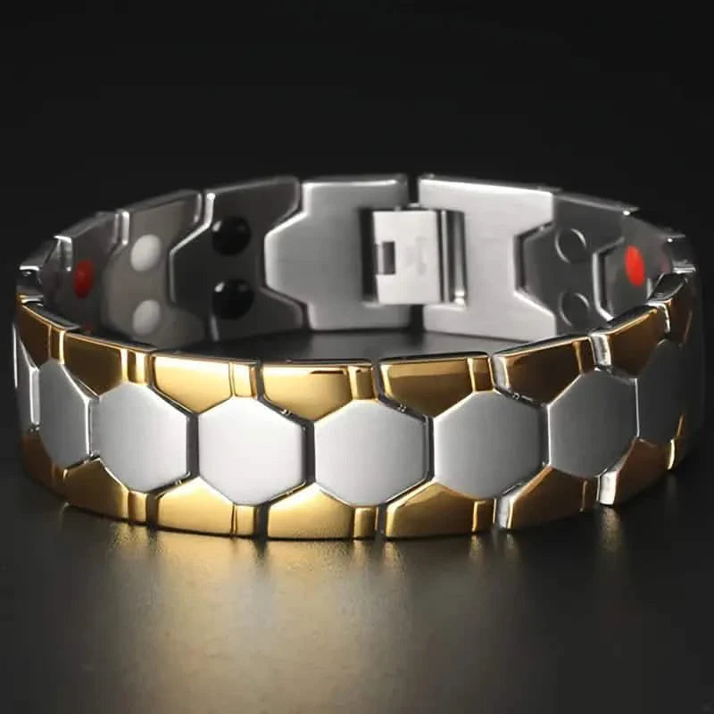Men's Titanium Magnetic Bracelet 4-in-1 Energy DailySale