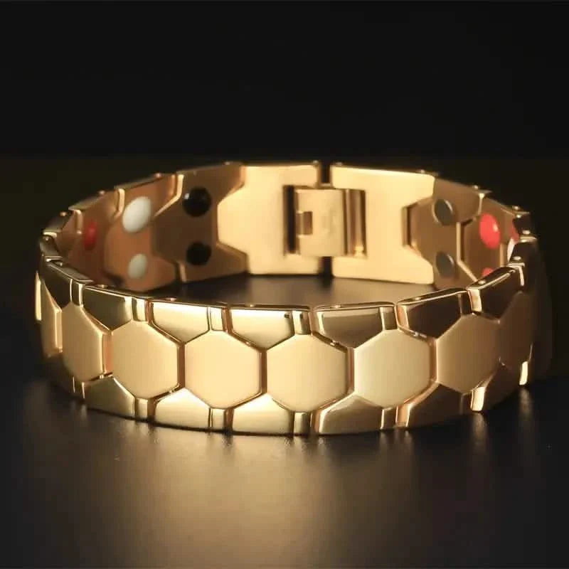 Men's Titanium Magnetic Bracelet 4-in-1 Energy DailySale