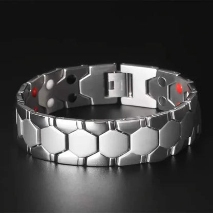Men's Titanium Magnetic Bracelet 4-in-1 Energy DailySale