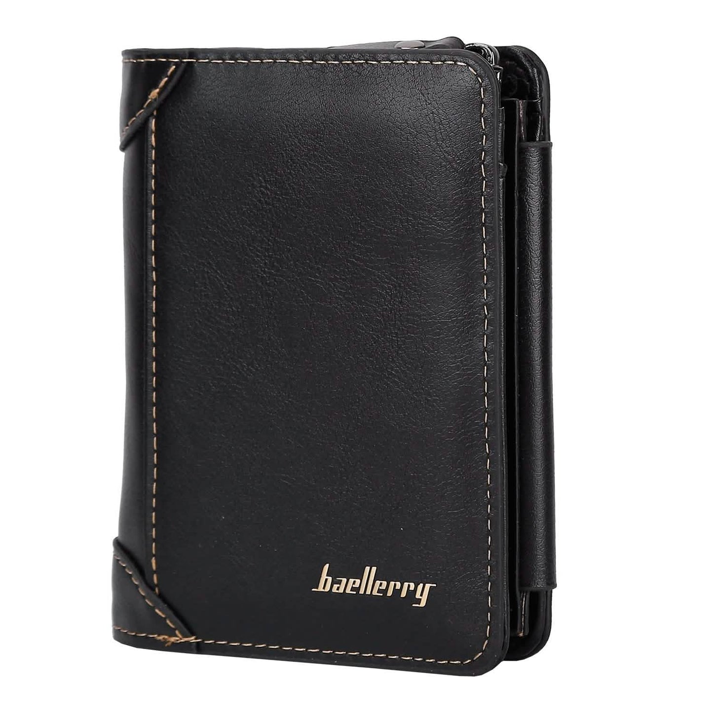 Men's Trifold Clutch Leather Wallet ID Card Holder DailySale