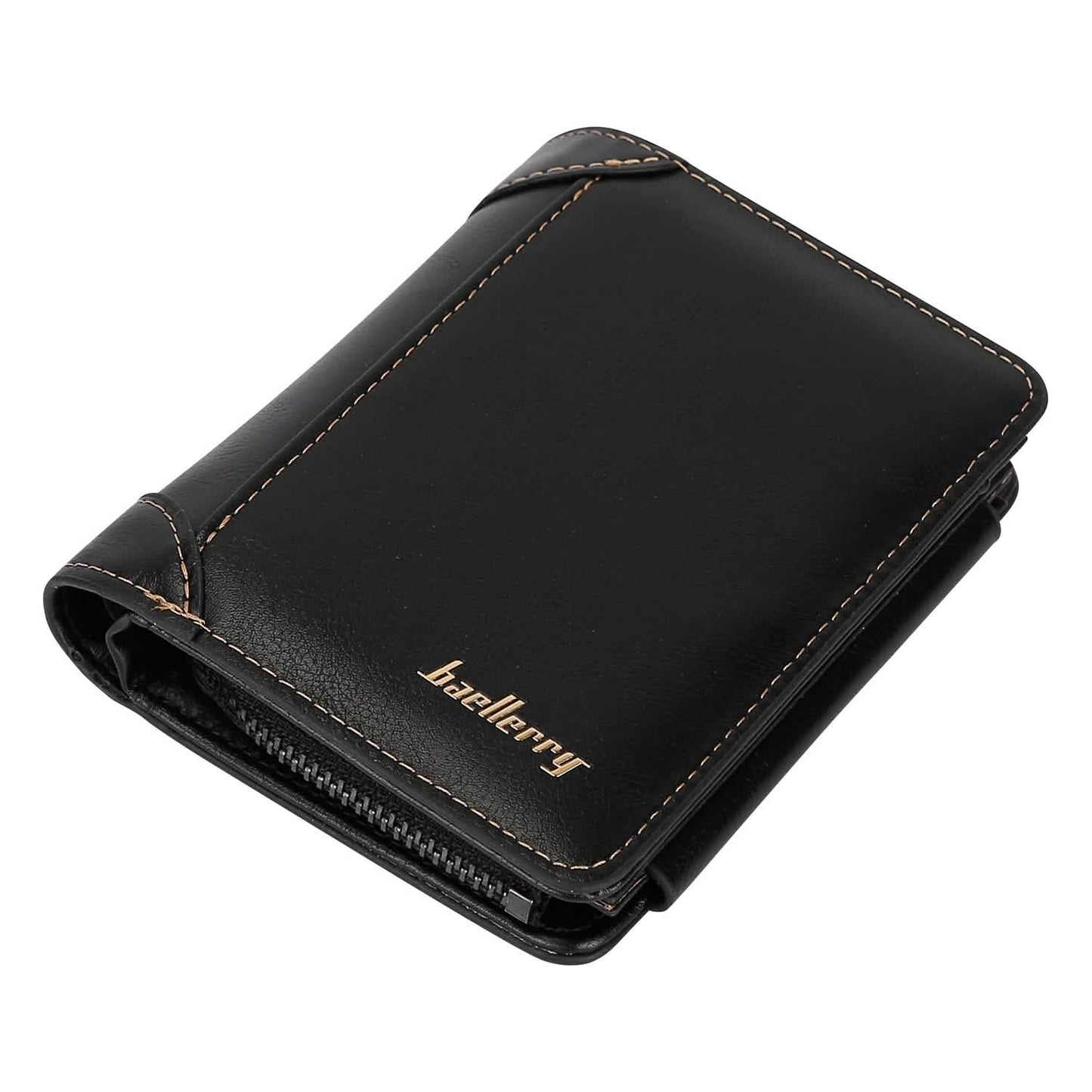 Men's Trifold Clutch Leather Wallet ID Card Holder DailySale