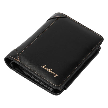 Men's Trifold Clutch Leather Wallet ID Card Holder DailySale