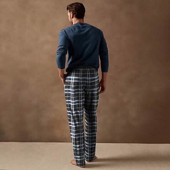 Men's Ultra Soft Flannel Plaid Pajama Lounge Pants DailySale