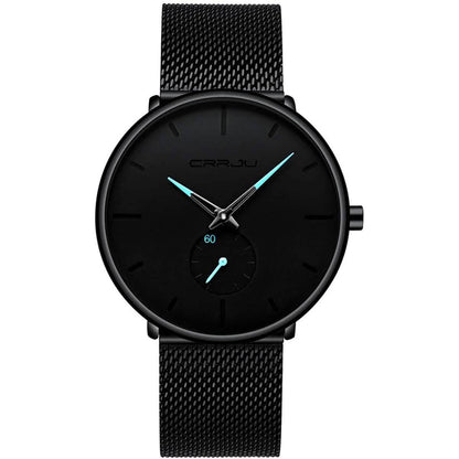 Men's Ultra-Thin Minimalist Waterproof Fashion Wrist Watch DailySale