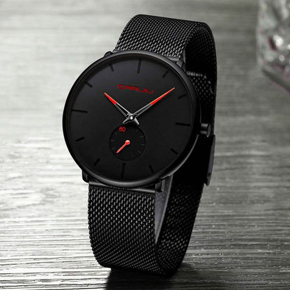 Men's Ultra-Thin Minimalist Waterproof Fashion Wrist Watch DailySale