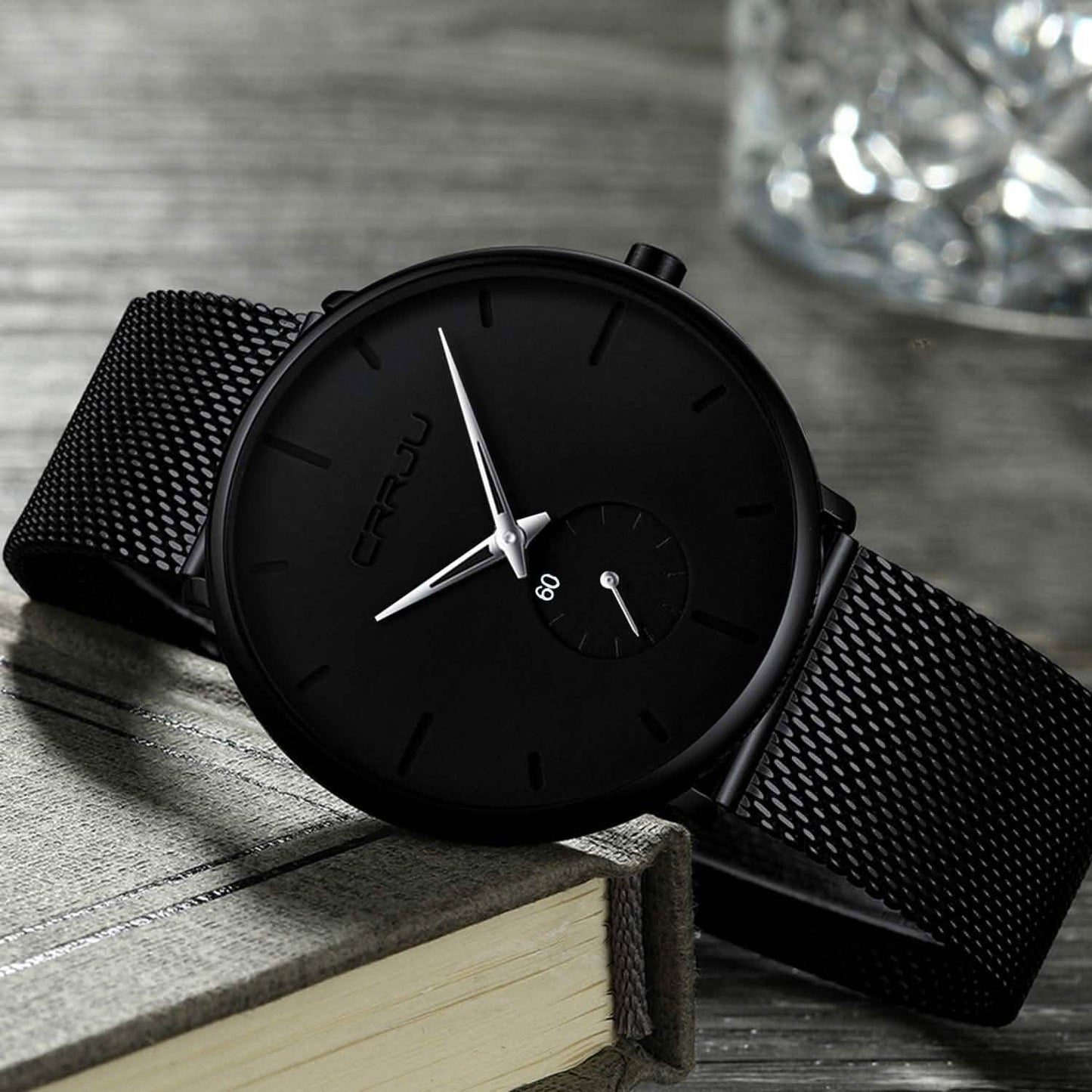 Men's Ultra-Thin Minimalist Waterproof Fashion Wrist Watch DailySale