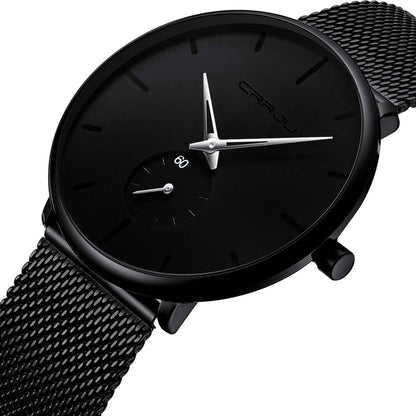 Men's Ultra-Thin Minimalist Waterproof Fashion Wrist Watch DailySale