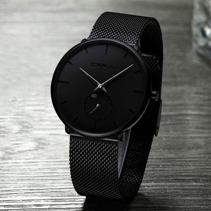 Men's Ultra-Thin Minimalist Waterproof Fashion Wrist Watch DailySale