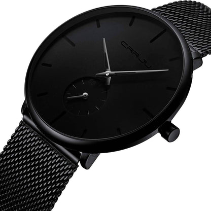 Men's Ultra-Thin Minimalist Waterproof Fashion Wrist Watch DailySale